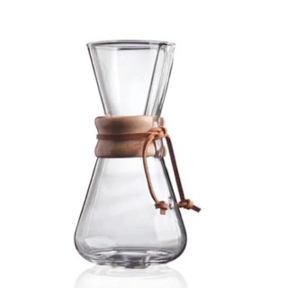 Cafetière Chemex 1 à 3 tasses.